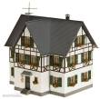 Faller 130259 - Zweifamilienhaus mit Fachwerk