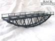 Hack Brücken 13050 - Fischbauchbrücke 29,5cm, grau - Typ B28
