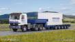 Kibri 13057 - Spur H0 MB ACTROS Begleittransporter zum LG 1550 BREUER & WASEL