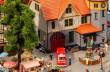 Faller 130649 - Rathaus mit Feuerwehrgarage
