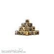 Baron of Dice SCI-IMP-GRD-04-RD - Desert Skull Dice Round 16mm