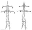 Faller 130898 - 2 Freileitungsmasten (110 kV)