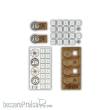 Warlord Games 408800003 - MDF Artillery Zeroing In Markers