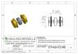 Halling ETH-ALH-072-H0E - Antriebsachse für ALX-Antrieb H0e, 7,2mm Haftreifen