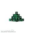 Baron of Dice CHAOS-KNG-02-MM - Tainted Knight Green Dice 12mm