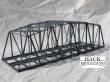 Hack Brücken 13200 - Bogenbrücke 30 cm 2-gleisig , grau - Typ B30-2