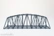 Hack Brücken 13201 - Bogenbrücke 30 cm 2-gleisig , blau - Typ B30-2-b
