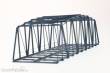 Hack Brücken 13201 - Bogenbrücke 30 cm 2-gleisig , blau - Typ B30-2-b