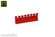 Halling M-311-RT - 8 Stk. Plastikkübel, Rot