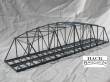 Hack Brücken 13502 - Bogenbrücke 50 cm 2-gleisig, grün - Typ B50-2-g