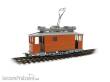 Halling OLD-OAW-S - Oldtimer neutraler oranger Arbeitswagen, Triebwagen, Standmodell
