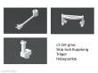 Halling 24004 - c3 Skip-lock Kupplung, Träger, Hebepunkte, grau