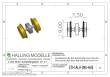 Halling ETH-ALH-090-H0E - Antriebsachse für ALX-Antrieb H0E, mit 9mm Haftreifen