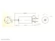 Halling ETH-816-D - Glockenanker-Motor 08 x 16mm, 2 Achsen 1 mm