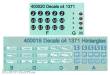 Halling DEC-WC4-B71 - Decals für Wien Beiwagen c4, Nr. 1371