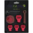 Coocazoo 138807 - MatchPatch Synthetic Leather, Hibiscus