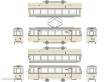 Halling DEC-NEU-BER - Decals neutrale Reko-Wagen Berlin Einrichter