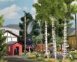 Busch 1396 - Schrankenposten mit Bahnschranke