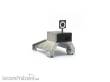 Halling M-259-B-FM - Moderner Prellbock (H0e) der WVB (I), silber