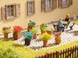 Noch 14031 - Blumen in Blumentöpfen