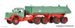Kibri 14036 - Spur H0 MAGIRUS DEUTZ mit MEILLER Kippsattelauflieger