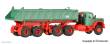Kibri 14036 - Spur H0 MAGIRUS DEUTZ mit MEILLER Kippsattelauflieger