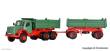Kibri 14063 - Spur H0 MAGIRUS DEUTZ 230 D 26 AK mit Hänger