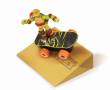 Turtles 14094051 - Ninja Turtles - Sewer Spinnin Skateboard, ohne Figur