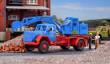 Kibri 14130 - Spur H0 MAGIRUS Eckhauber mit Baggeraufbau