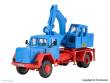Kibri 14130 - Spur H0 MAGIRUS Eckhauber mit Baggeraufbau