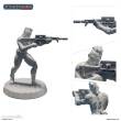 Archon Studio PSF0043 - Miniatures: ANDROID HIRED GUN