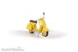 Halling M-394-GE-FM - VESPA Motorroller, gelb, Fertigmodell