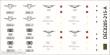 Halling DEC0205-215-A - Decals 2095, hellbl. / d.blau ´SGP Version´