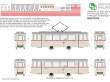 Halling DEC-NEU-ROS - Decals für neutrale Reko-Wagen Variante Rostock