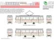Halling DEC-NEU-ROS - Decals für neutrale Reko-Wagen Variante Rostock