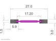 Halling ETH-KWE-181 - Kardanwelle 18,1mm