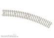 Trix T14522 - Minitrix Gebogenes Gleis mit Betonschwellen Radius 228,2 mm