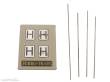 Halling M-603 - H Schilder, 2x neu, 2x gealtert, mit Steher, Bausatz