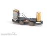 Halling ANT-ST10-H0 - Antrieb mit stehendem Motor, 10 mm Rad, H0