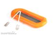 Halling M-494-FM - Oranges Schlauchboot mit Paddeln