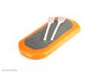 Halling M-494-FM - Oranges Schlauchboot mit Paddeln