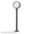 Viessmann 1480 - TT Beleuchtete Bahnsteiguhr, LED weiß