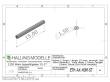 Halling ETH-AX-H0M-ST - Achse 1,5 mm, Länge 15 mm, stumpf