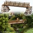 Busch 1497 - Holzbrücke