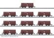 Trix T15013 - Display mit 10 Selbstentladewagen Erz IId