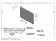 Halling ETH-GEW-SSB - Gewicht, rechteckig 35,0x25,0mm