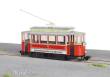 Halling OLD-PRG-M - Oldtimer Straßenbahn Prag, Tw 109, rot-weiss, mit Antrieb