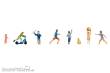 Faller 151613 - Spielende Kinder
