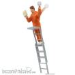 Viessmann 1517 - H0 Plakatkleber auf Leiter, bewegt