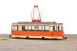 Halling REK-BZ3-S - Reko-Triebwagen BVB Berlin ZR Nr. 223 003-1, orange, hochwertiges Standmodell